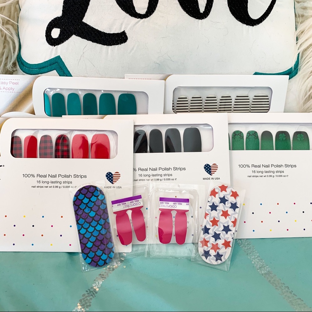 Color Street Polish Strips Lot